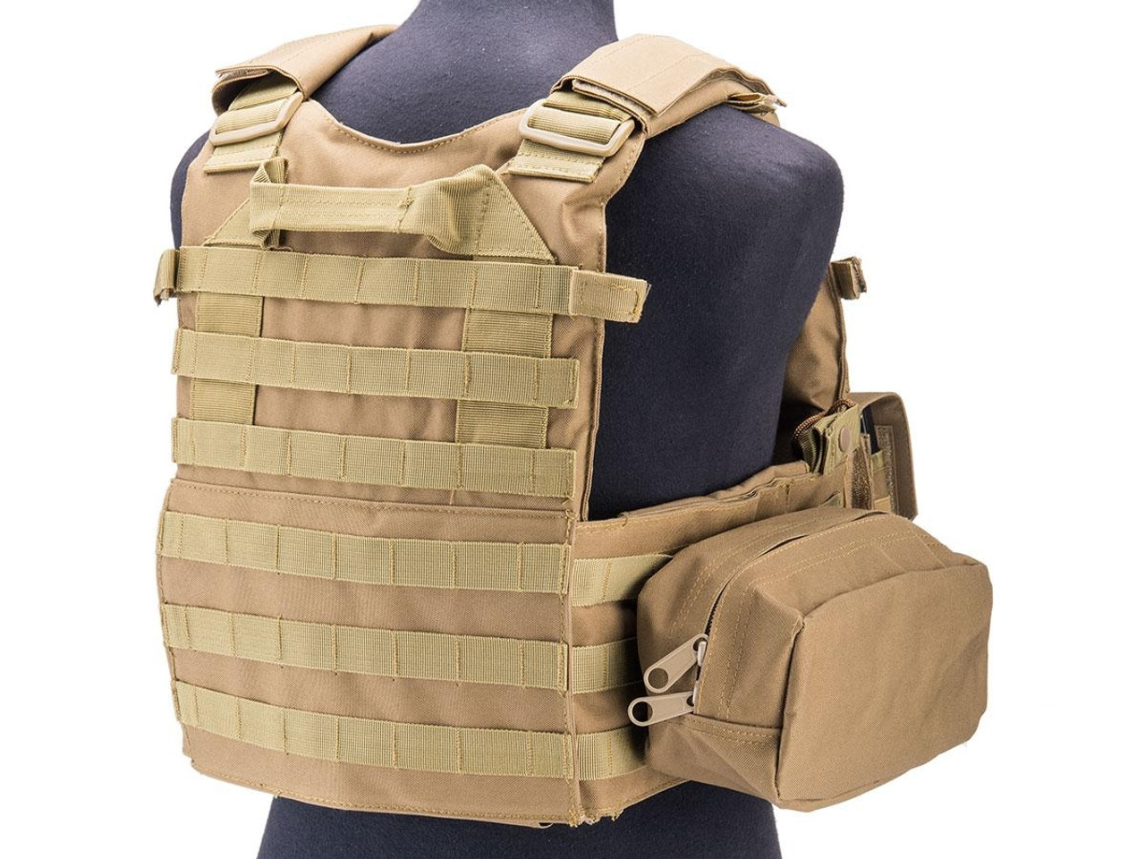 Avengers 6D9T4A Tactical Vest w/ Magazine and Radio Pouches