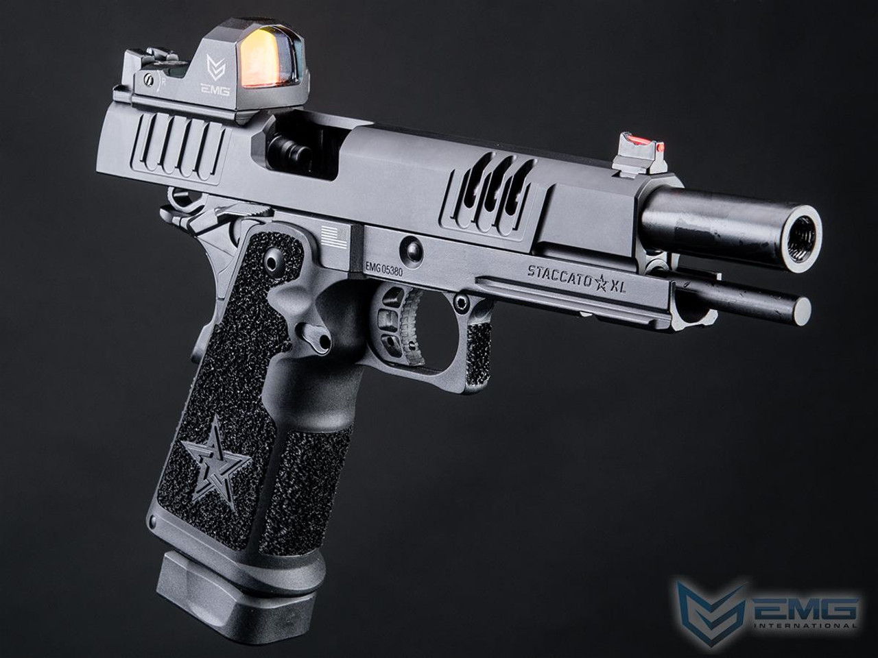 EMG Staccato Licensed XL 2011 CO2 Pistol | Pro Grip CNC