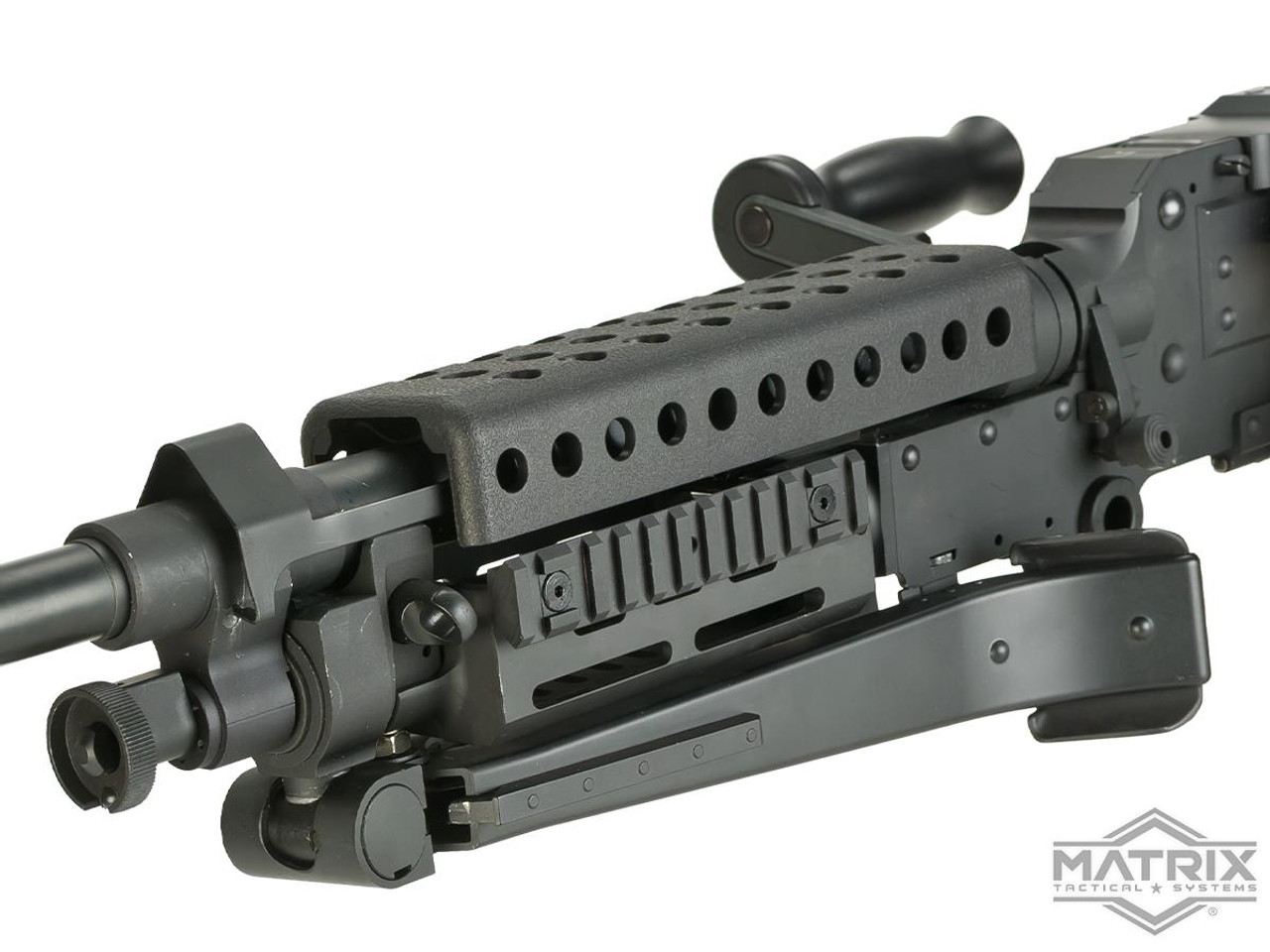 Matrix M240 AEG Machine Gun w/ Box Magazine (Plastic Stock)