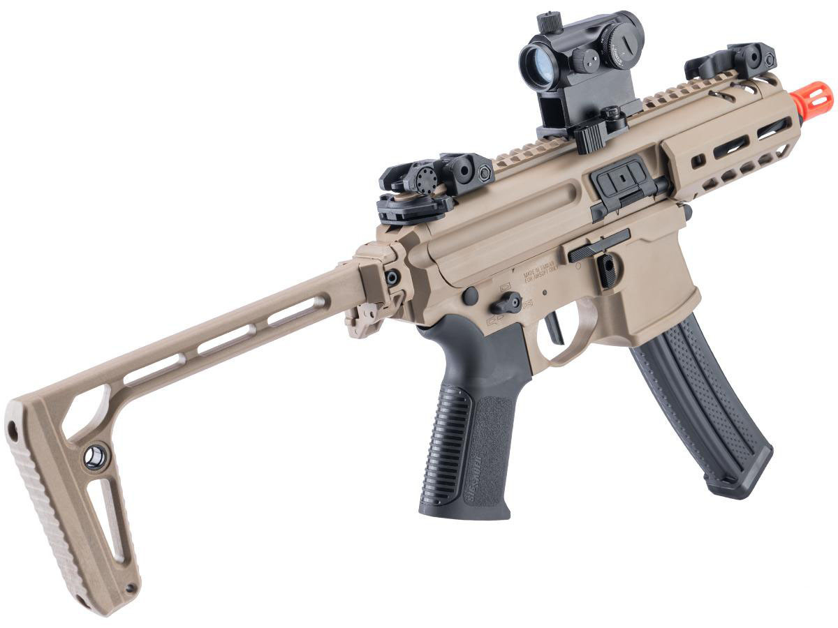 SIG SAUER MPX-K Sportline AEG | Color - AirsoftJunkiez.com
