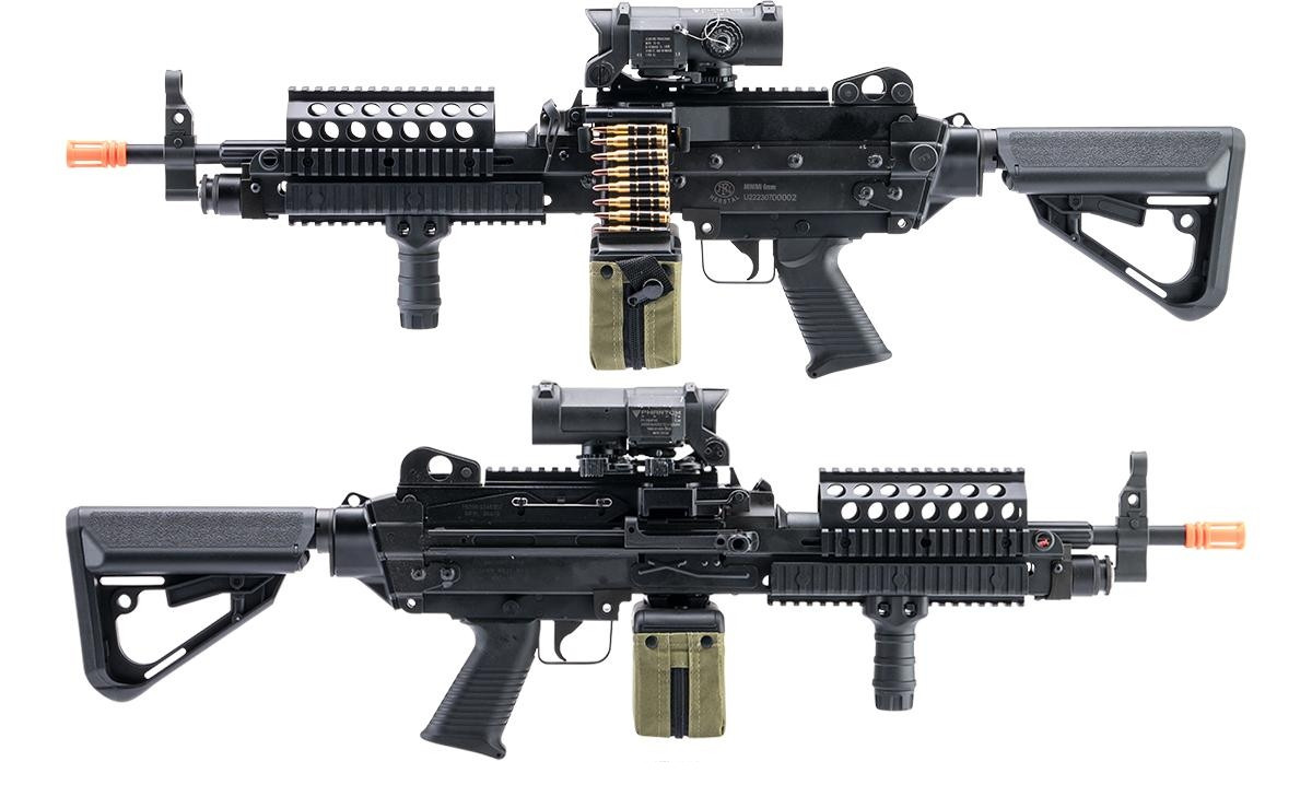 A&K x SP Systems FN Licensed MK46 Mod.1 LMG AEG - AirsoftJunkiez.com