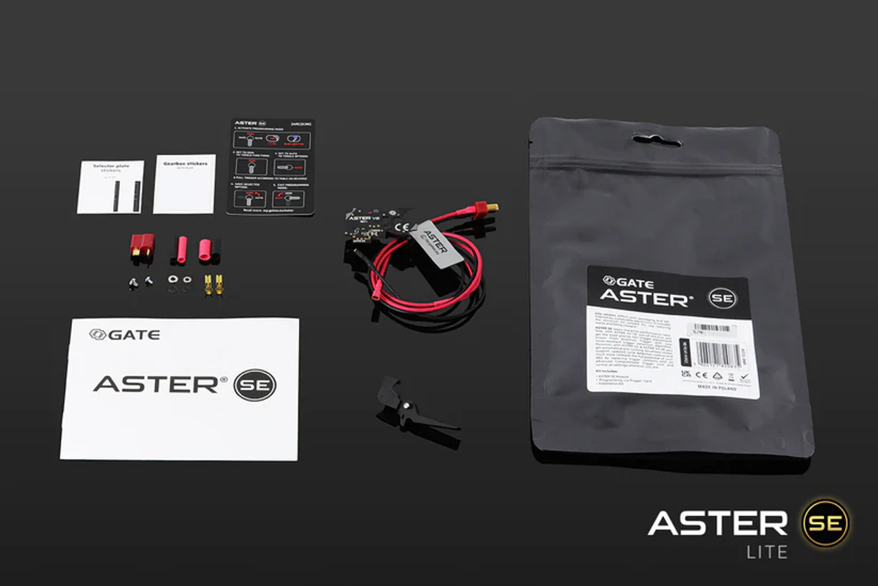 Gate Aster V2 SE Expert Kit w/ Quantum Trigger | Rear Wired