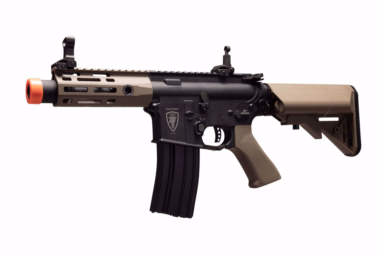 Elite Force M4 CQCX w/ Eye Trace Tracer AEG - Black/FDE