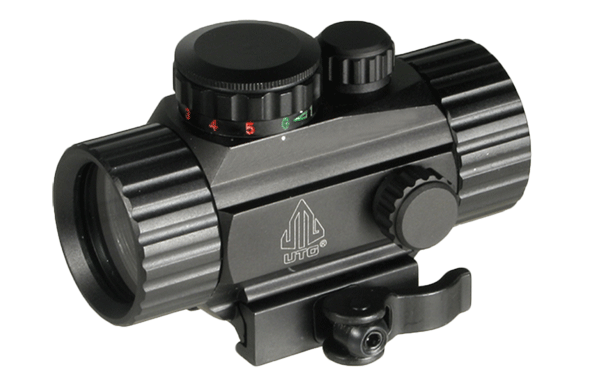 Utg 3 9 Compact Ita Red Green Circle Dot Sight With Integral Qd Picatinny Mount Scp Rg40cdq Airsoftjunkiez Com