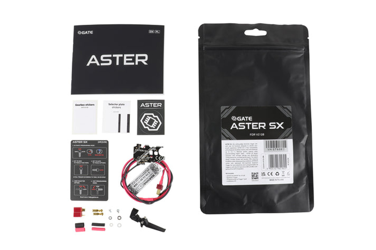 電子トリガー　Gate aster v2 Gate Aster V2 SX Expert Kit w/ Quantum Trigger | Rear Wired