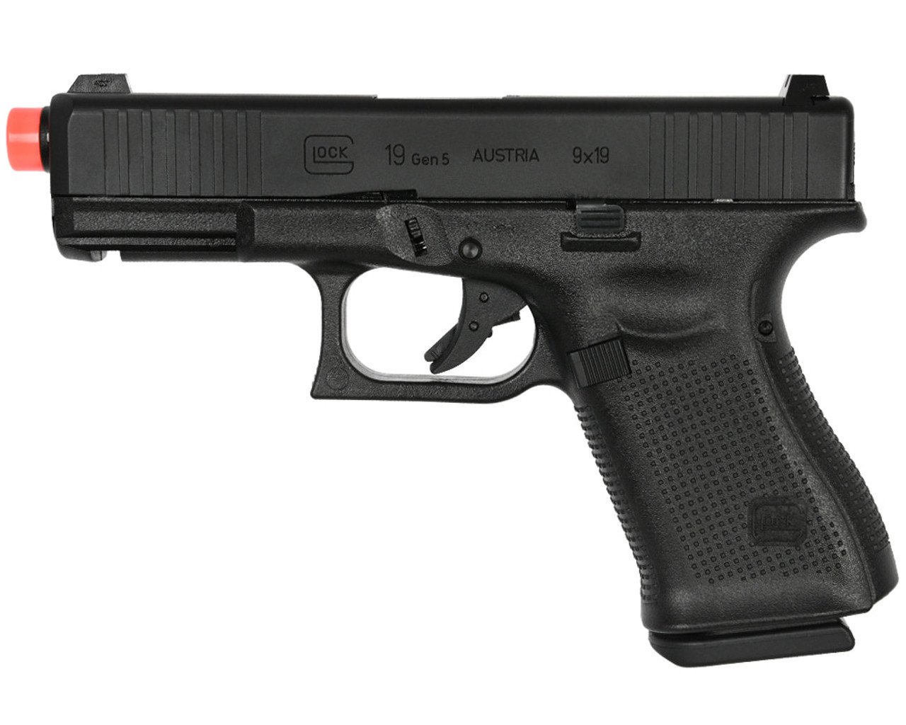 Elite Force Glock 19 Gen 5 Gas Blow Back Pistol - AirsoftJunkiez.com