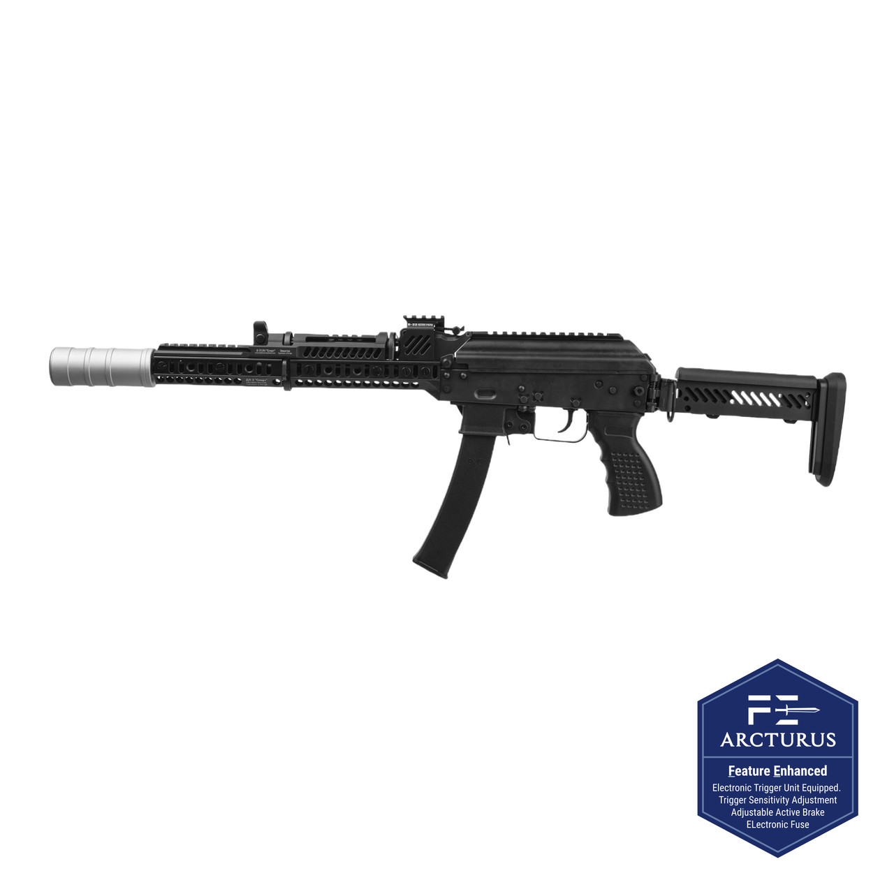 ARCTURUS PP19-01 Vityaz Ztac SP1 Carbine AEG FE™ - AirsoftJunkiez.com