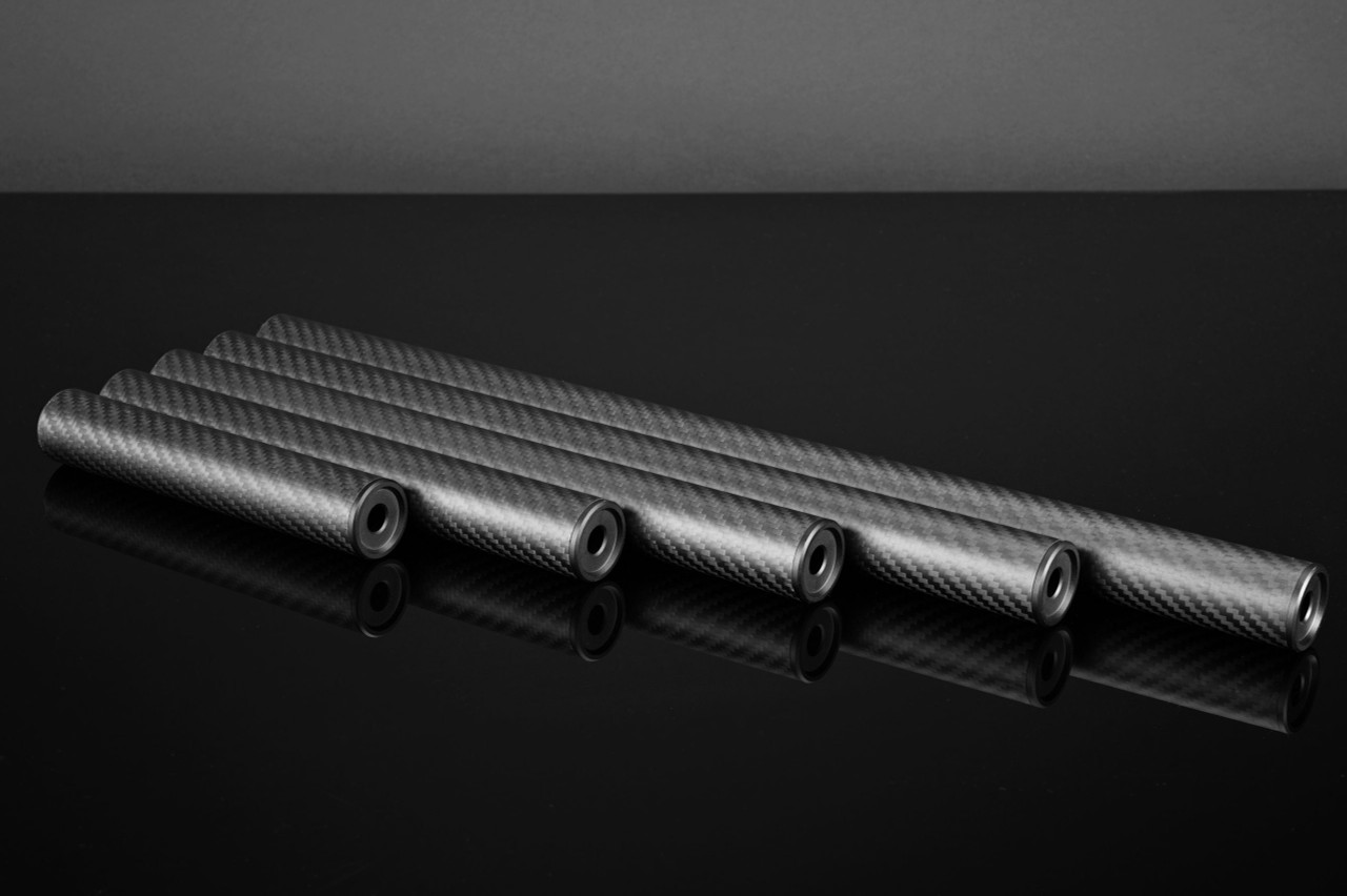 SilverBack Carbon barrel extension | Size - AirsoftJunkiez.com