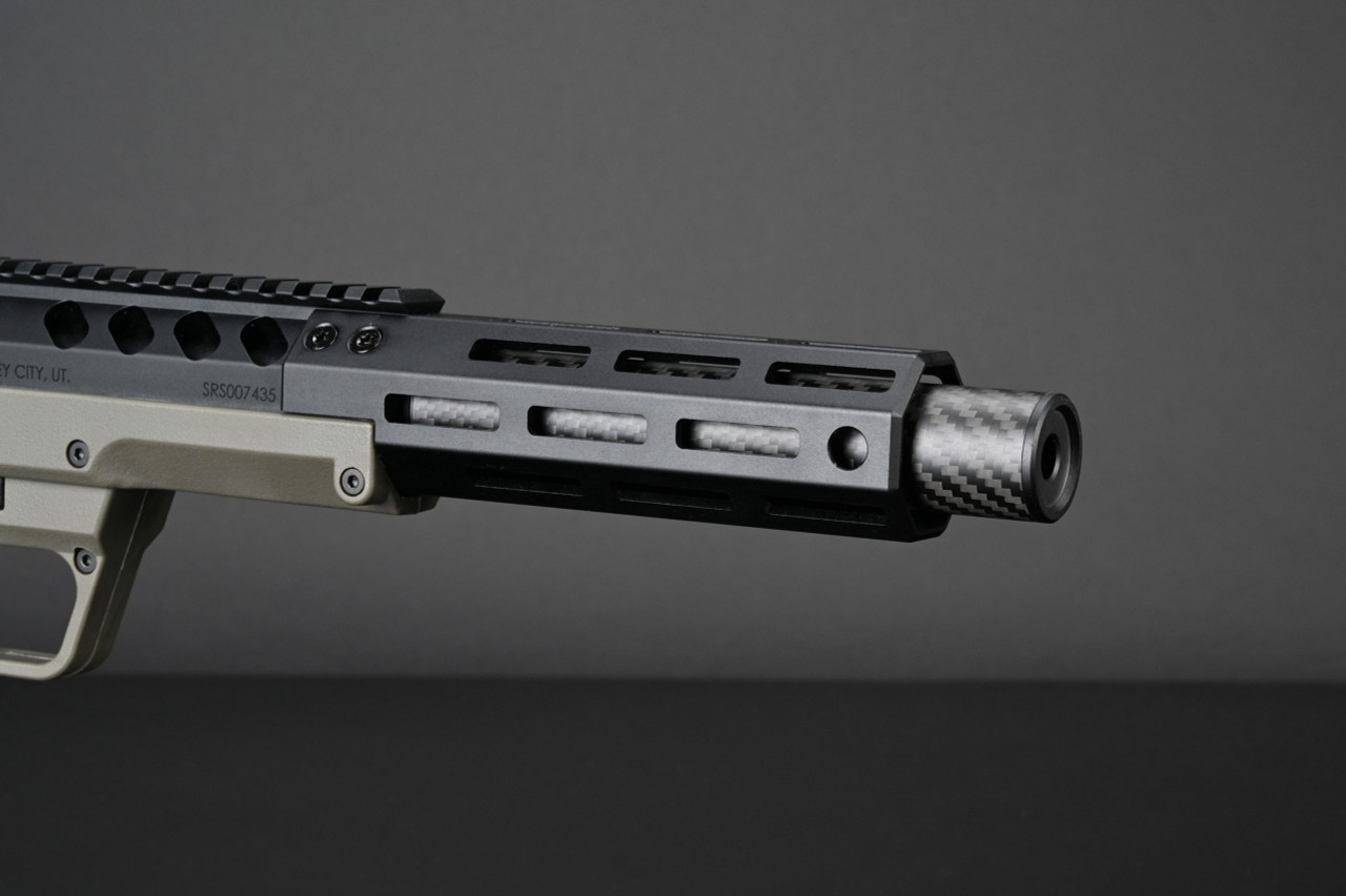 SilverBack Carbon barrel extension | Size - AirsoftJunkiez.com