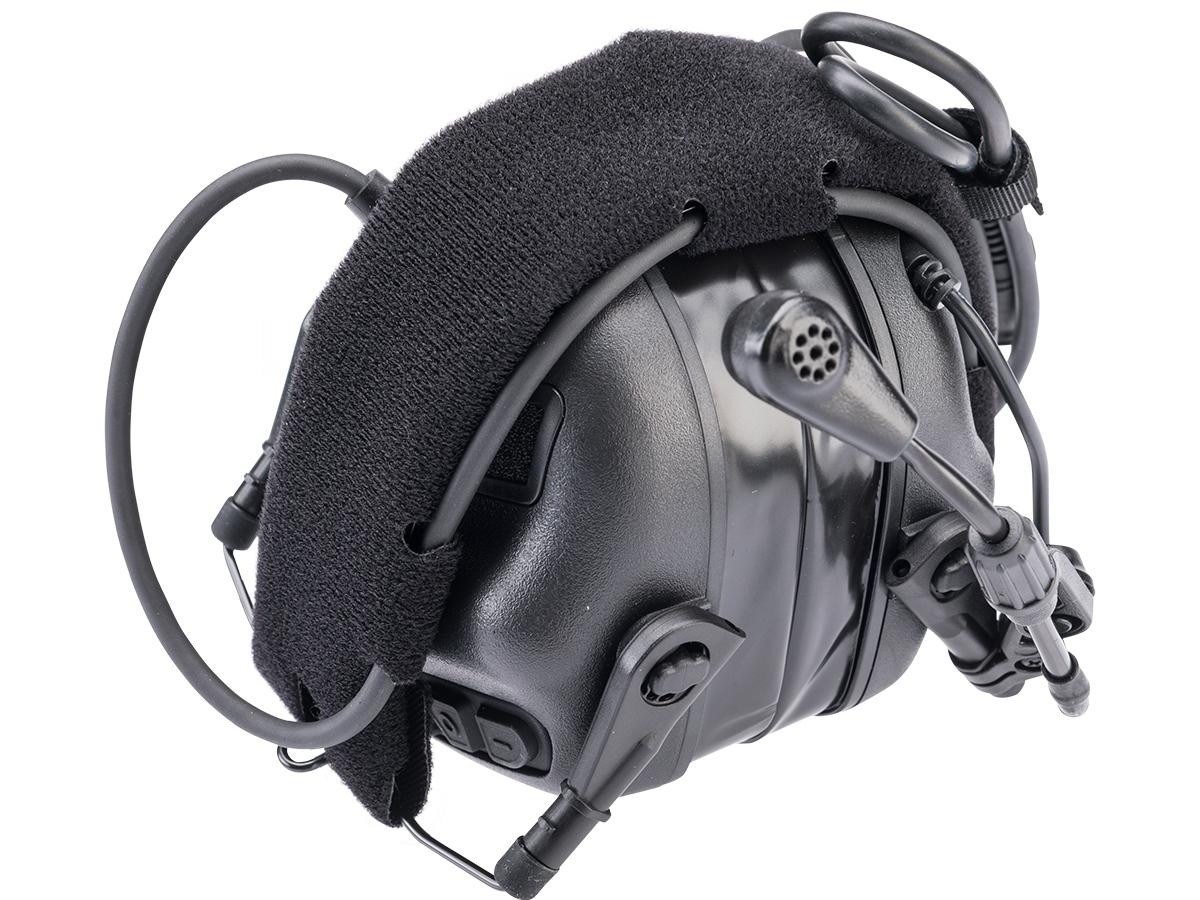 Earmor M32 PLUS Tactical Communications Headset (Color: Black