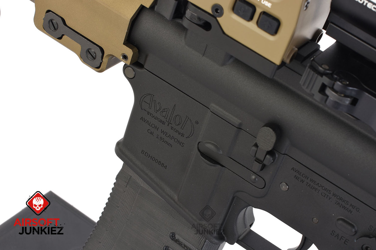 VFC AVALON URG-I CQB 10.3" GEN3 M-LOK w/ Deans Airsoft Rifle, Two-Tone