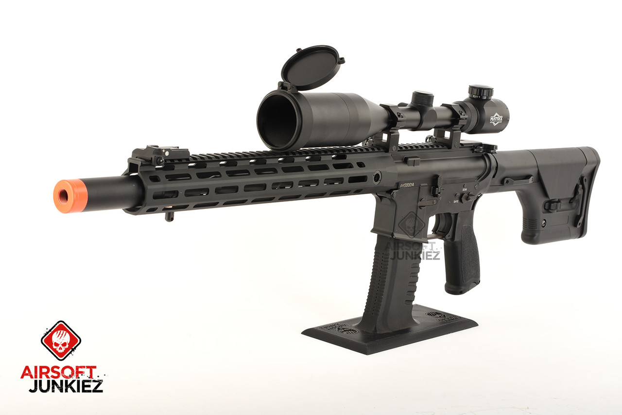 A&K Specialized DMR Airsoft AEG Sniper Rifle w/ M-LOK Handguard