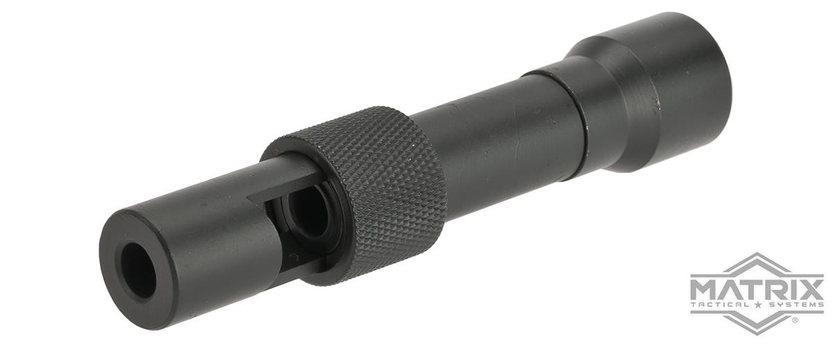 Matrix MK12 SPR Type Flashhider for Airsoft AEG Rifles - 14mm