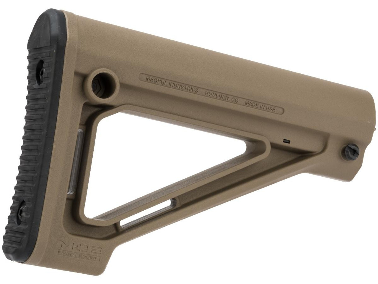 Magpul MOE Fixed Carbine Stock for Mil-Spec Buffer Tubes (Color: Flat Dark Earth)