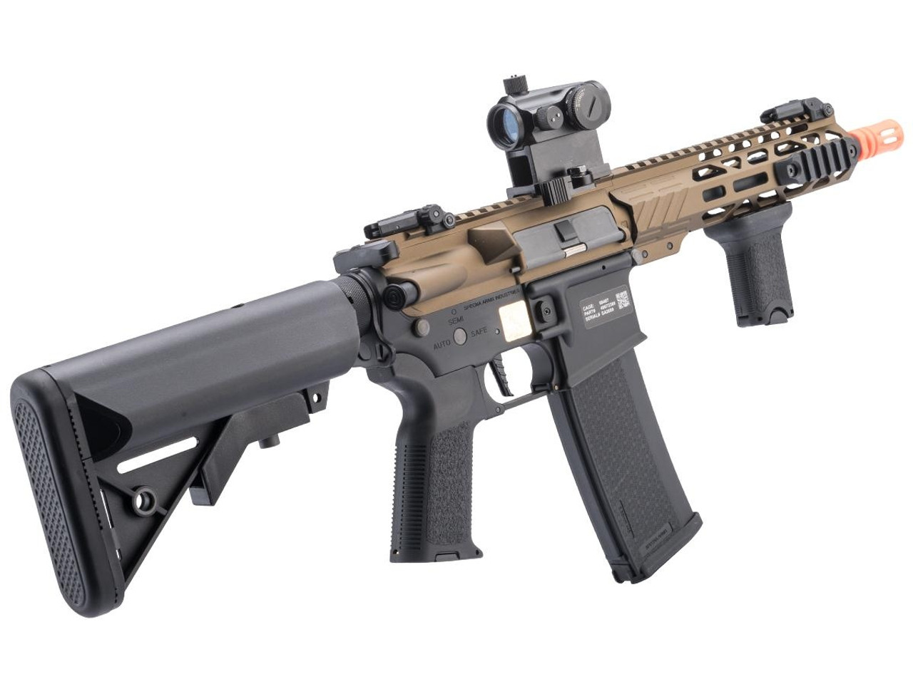 Specna Arms PRIME Series M4 Airsoft AEG Rifle w/ HAL MOSFET (Model: 8.5" M-LOK / Half-Bronze)