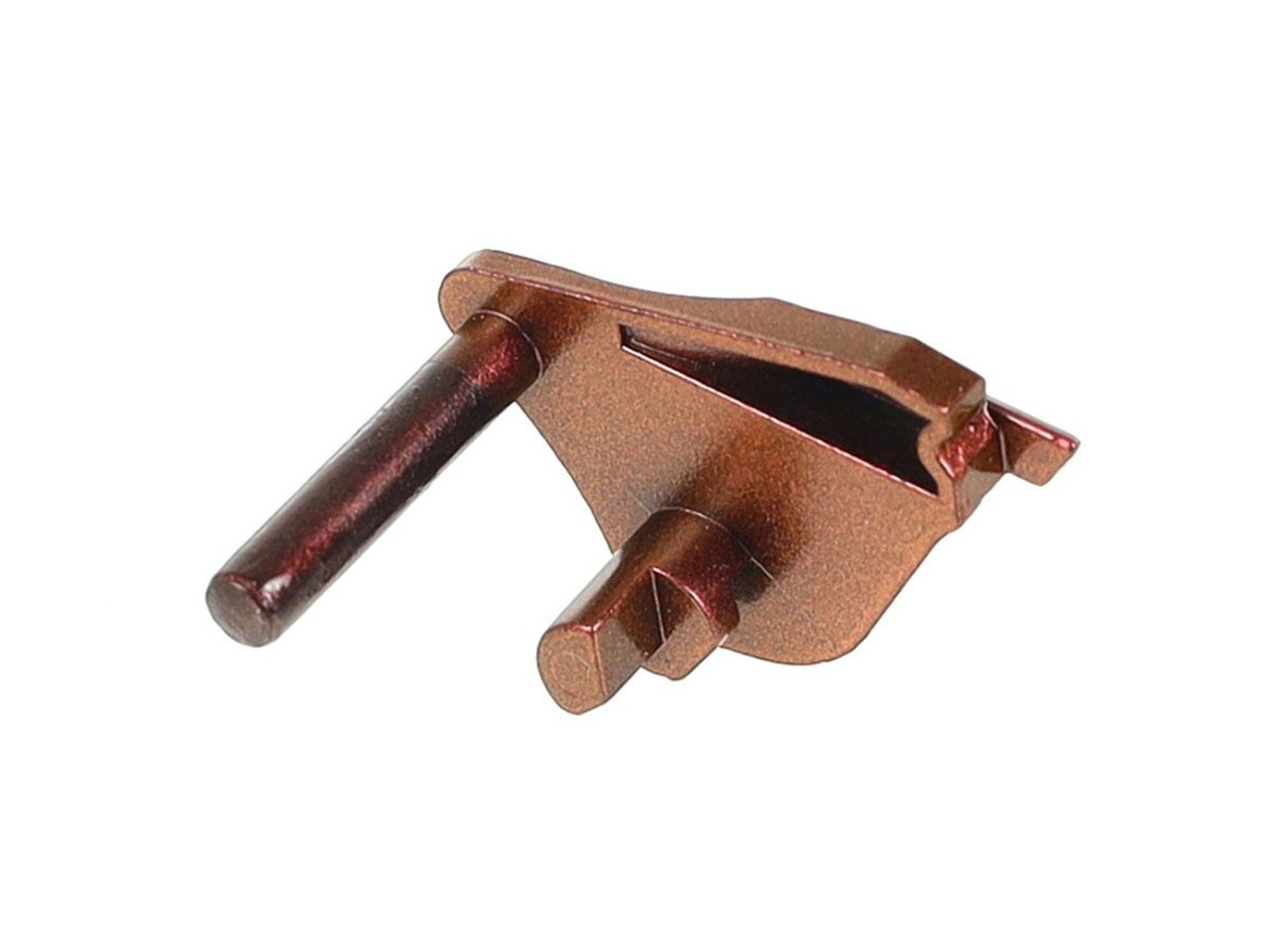 Nine Ball ZanShin Series Custom Aluminum Alloy Shortened Safety Lever (Type: Righty / Kurenai Red)