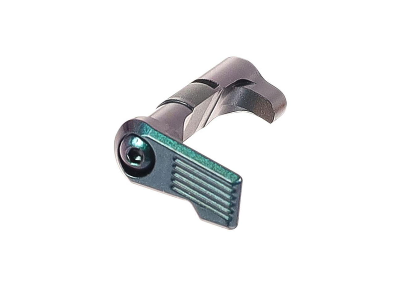 Nine Ball ZanShin Series Extended Magazine Release for Marui Hi-CAPA Series Airsoft GBB Pistols (Color: Midori Green)