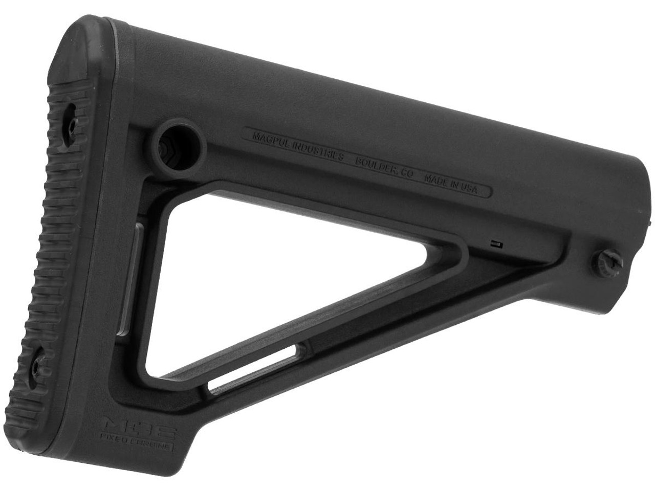 Magpul MOE Fixed Carbine Stock for Mil-Spec Buffer Tubes (Color: Black)