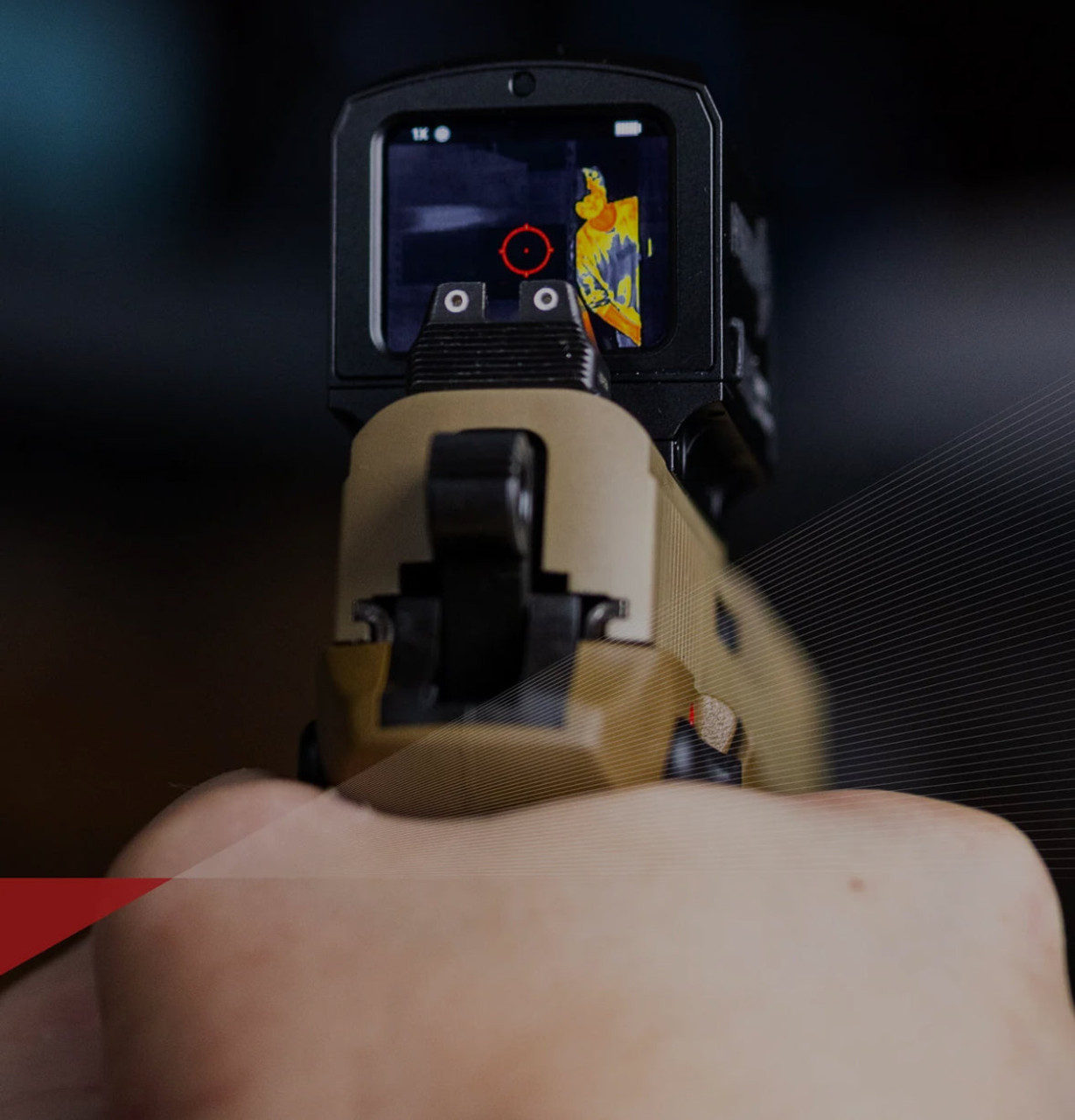 Infitac Thermal Pistol Sights Fast Mini FMP13 | Color  Infitac Thermal Pistol Sights Fast Mini FMP13 | Color