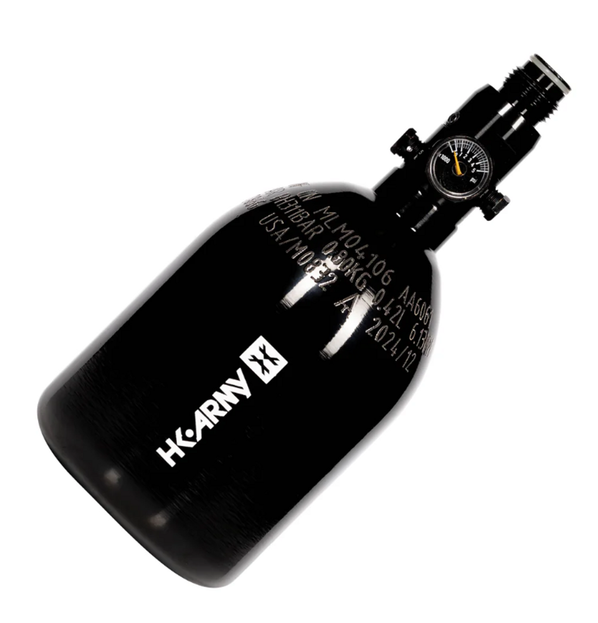 HK Army 26ci / 3000psi Aluminum Compressed Air Tank - Stubby - Black