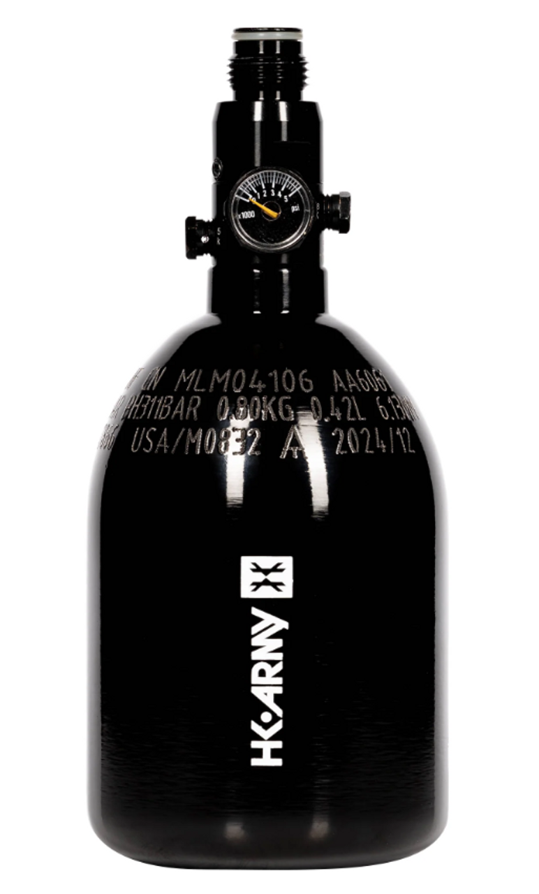 HK Army 26ci / 3000psi Aluminum Compressed Air Tank - Stubby - Black