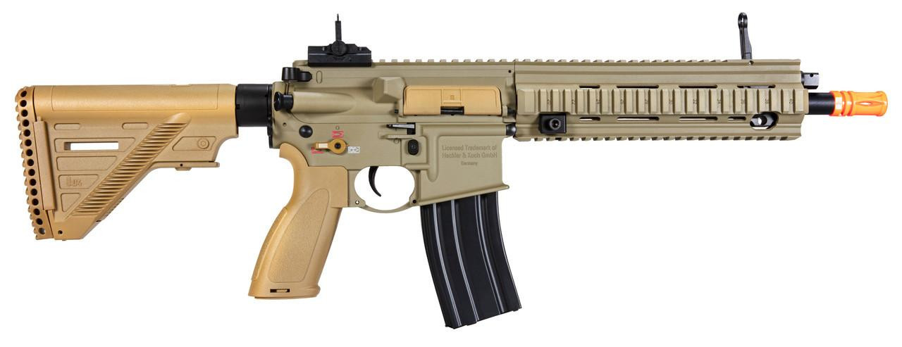 H&K 416 A5 Competition Gen 2 w/ Eye Trace Airsoft AEG Rifle, Tan