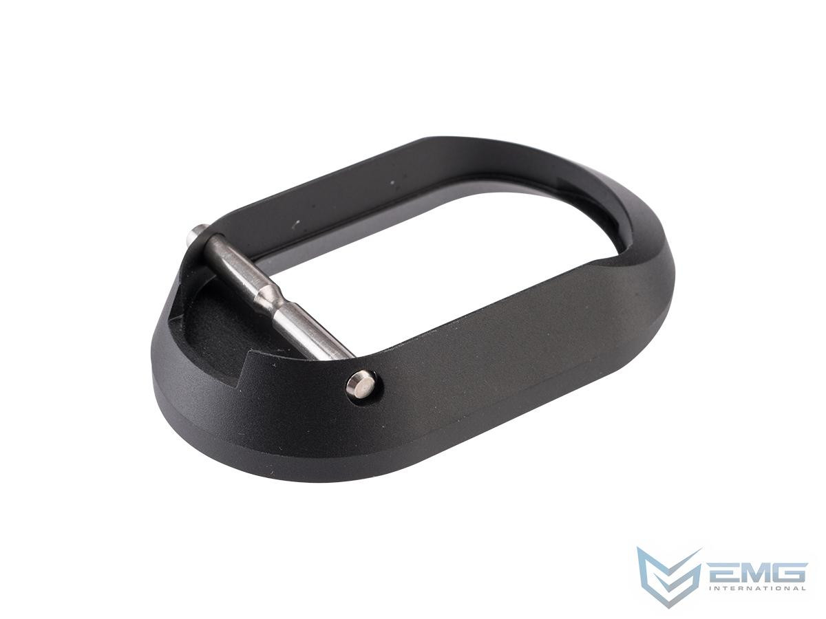 EMG CNC Aluminum "Type 1" Flared Magwell for Tokyo Marui Hi-CAPA Gas Blowback Airsoft Pistols (Color: Black)