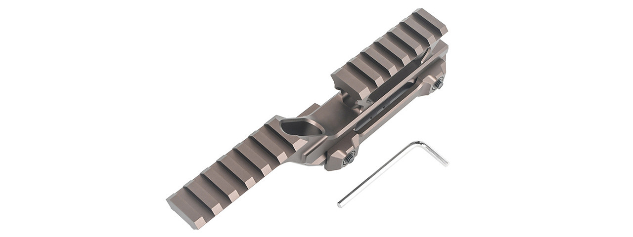 Atlas Custom Works Holographic Optic and Laser Mount (Dark Earth)