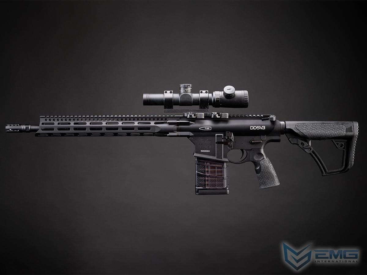 EMG Daniel Defense Licensed DD5 Airsoft AEG Rifle w/ CYMA Platinum Gearbox & Kestrel V2 MOSFET (Model: V3)