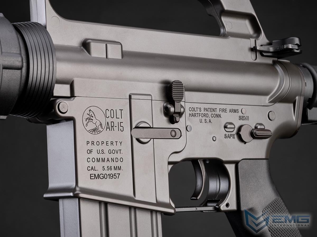 EMG Colt Licensed Retro Models XM177E1 Commando Airsoft AEG Rifle