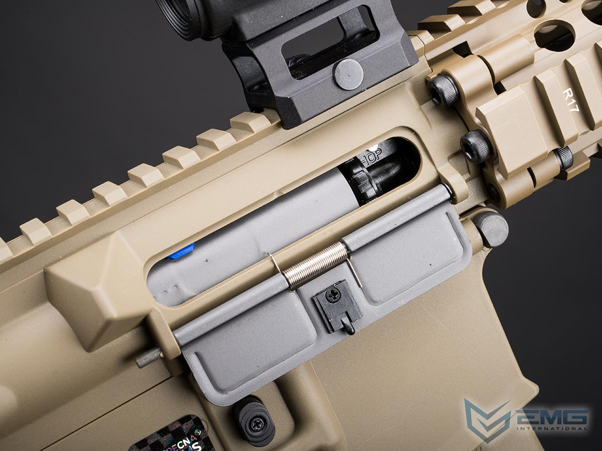 EMG x Daniel Defense MK18 SA-C19 CORE Gen. 2 Airsoft AEG Rifle - Specna Arms w/ HAL MOSFET (Color: Tan)