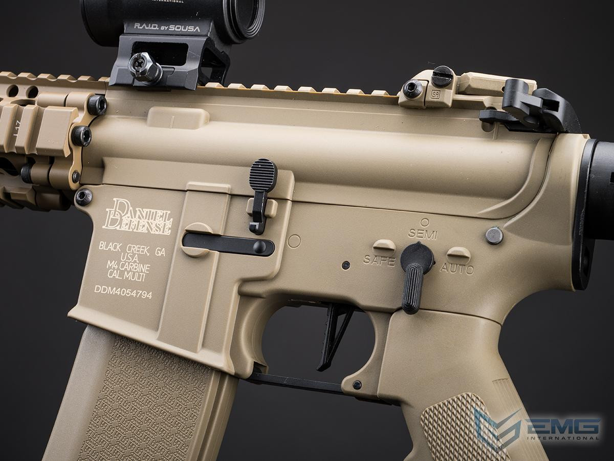 EMG x Daniel Defense MK18 SA-C19 CORE Gen. 2 Airsoft AEG Rifle - Specna Arms w/ HAL MOSFET (Color: Tan)
