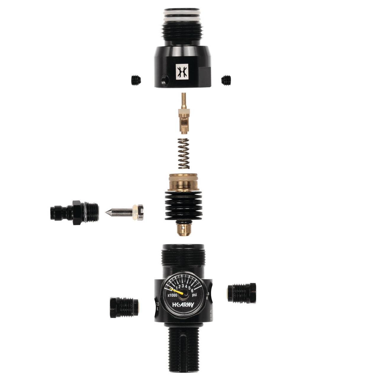 HK ARMY 15ci / 4500psi Aluminum Compressed Air Tank - Black