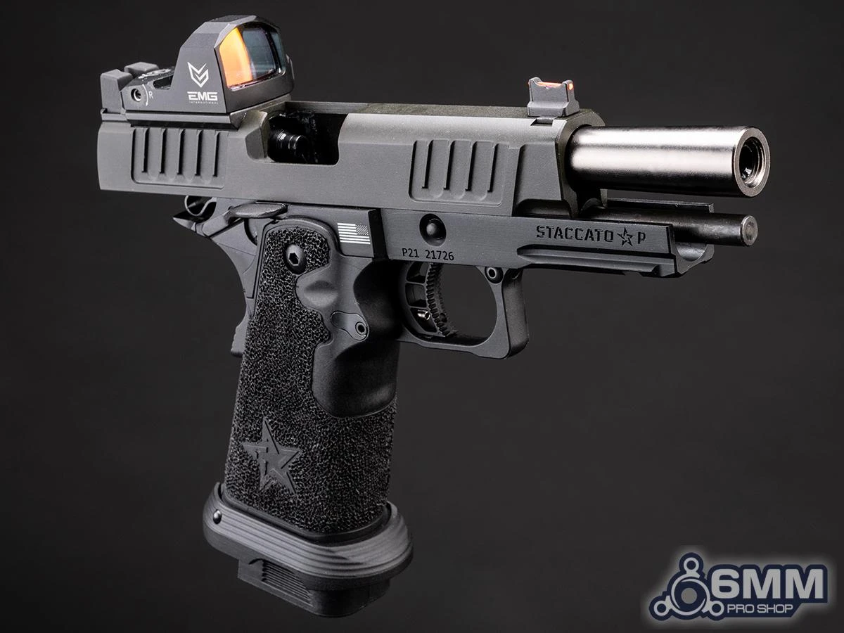 6mmProShop x Staccato P 2011 Gas Blowback T8 Airsoft Pistol (Model: CO2 / Gun Only)