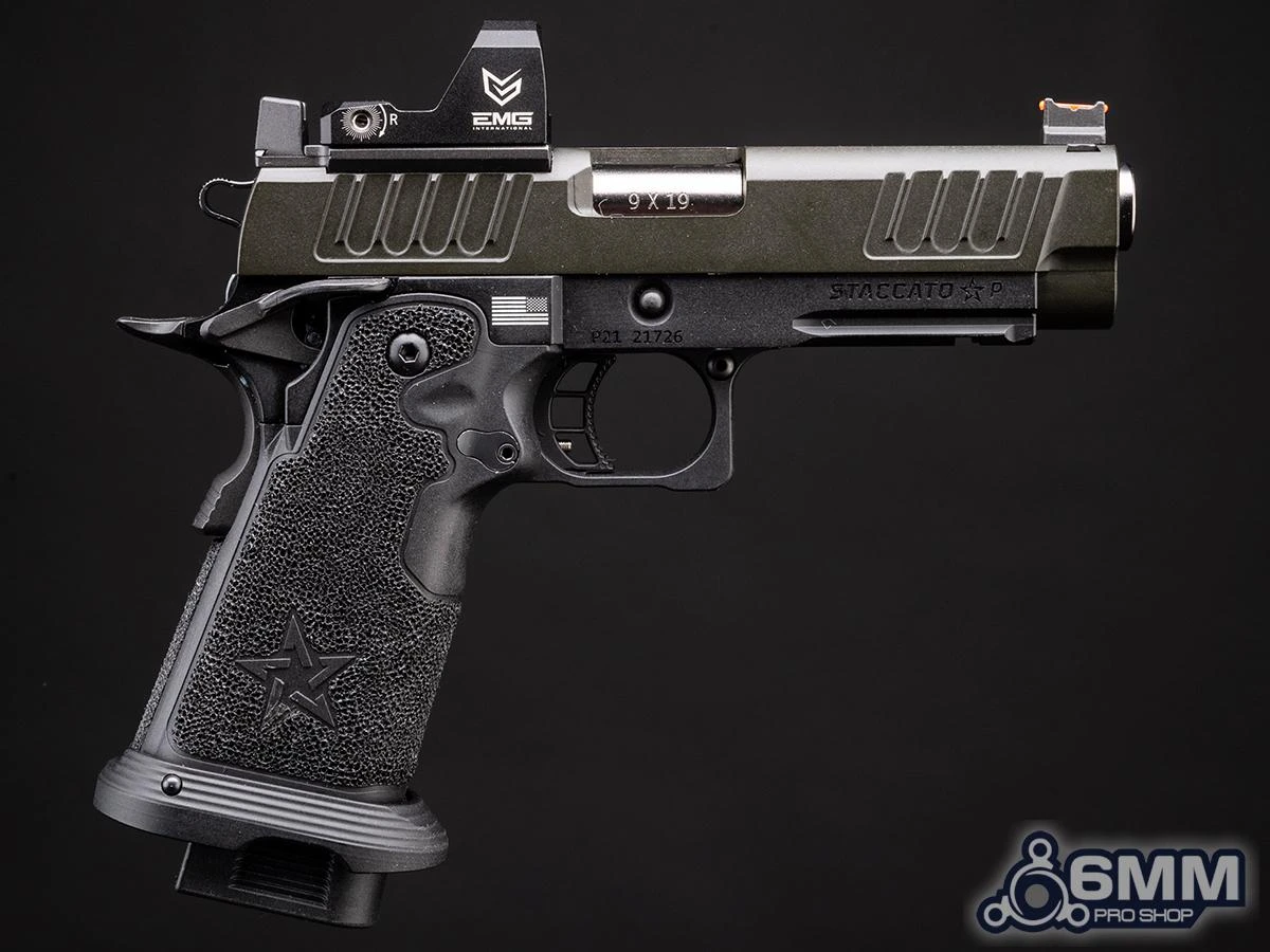 6mmProShop x Staccato P 2011 Gas Blowback T8 Airsoft Pistol (Model: CO2 / Gun Only)