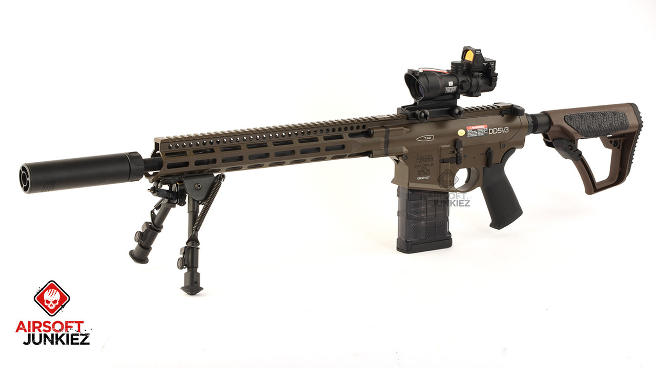Airsoftjunkiez Expert AEG CYMA EMG DD5 DMR | Brushless Motor