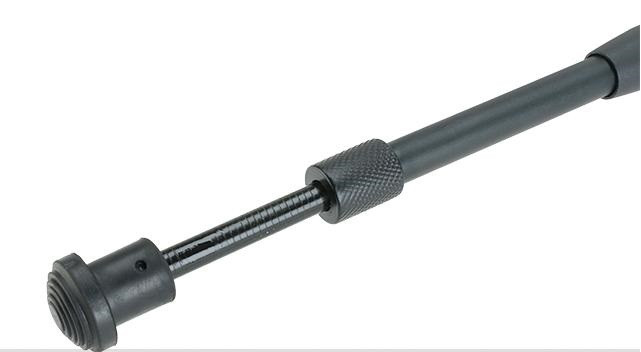 Matrix Full Metal Folding Bipod for Picatinny and 20mm Accessory Rails with Rubberized Feet