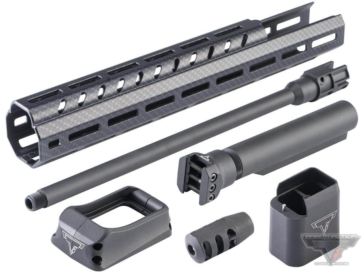 Evike.com x Taran Tactical Innovations JW CNC Suite for MPX-K AEG Airsoft Rifles - King Arms (Model: Complete Conversion Kit)