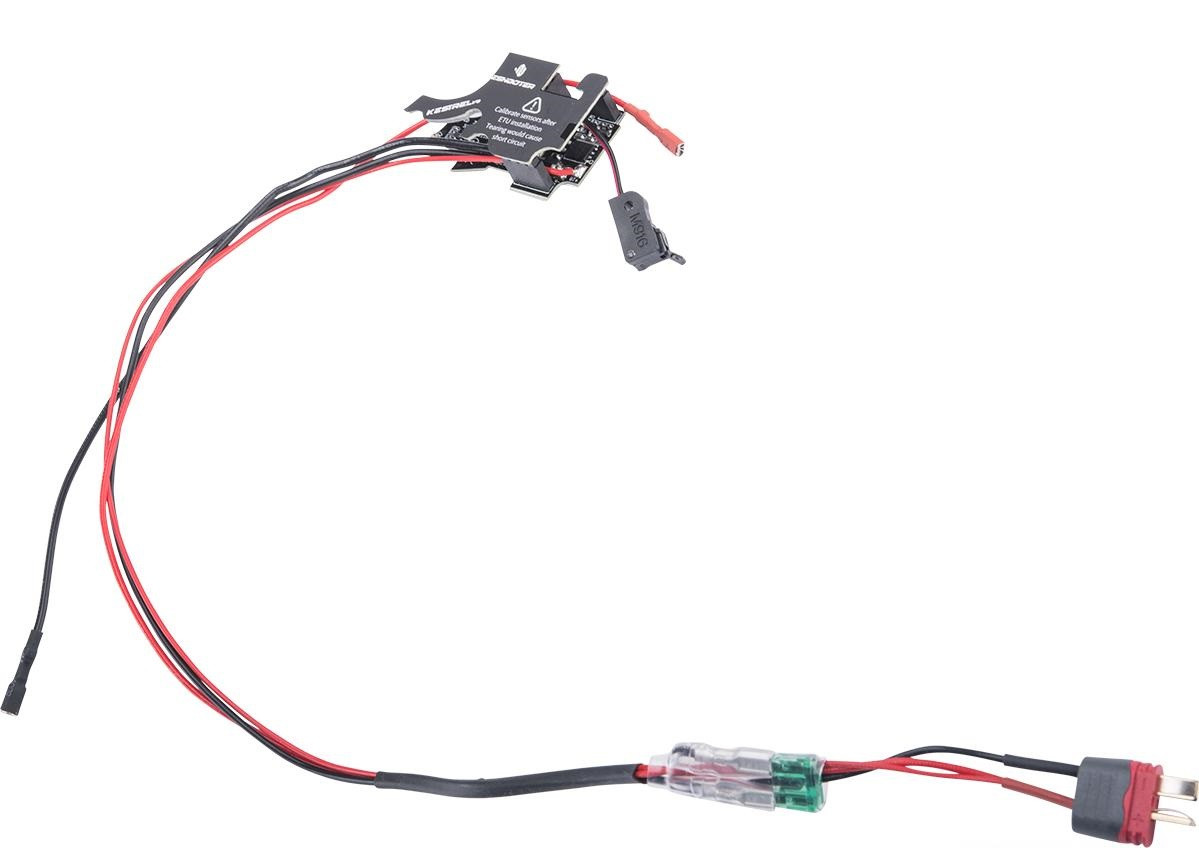 E-Shooter Technology Kestrel Advance V2 ETU for Version 2 AEG Gearboxes (Model: Rear Wired)