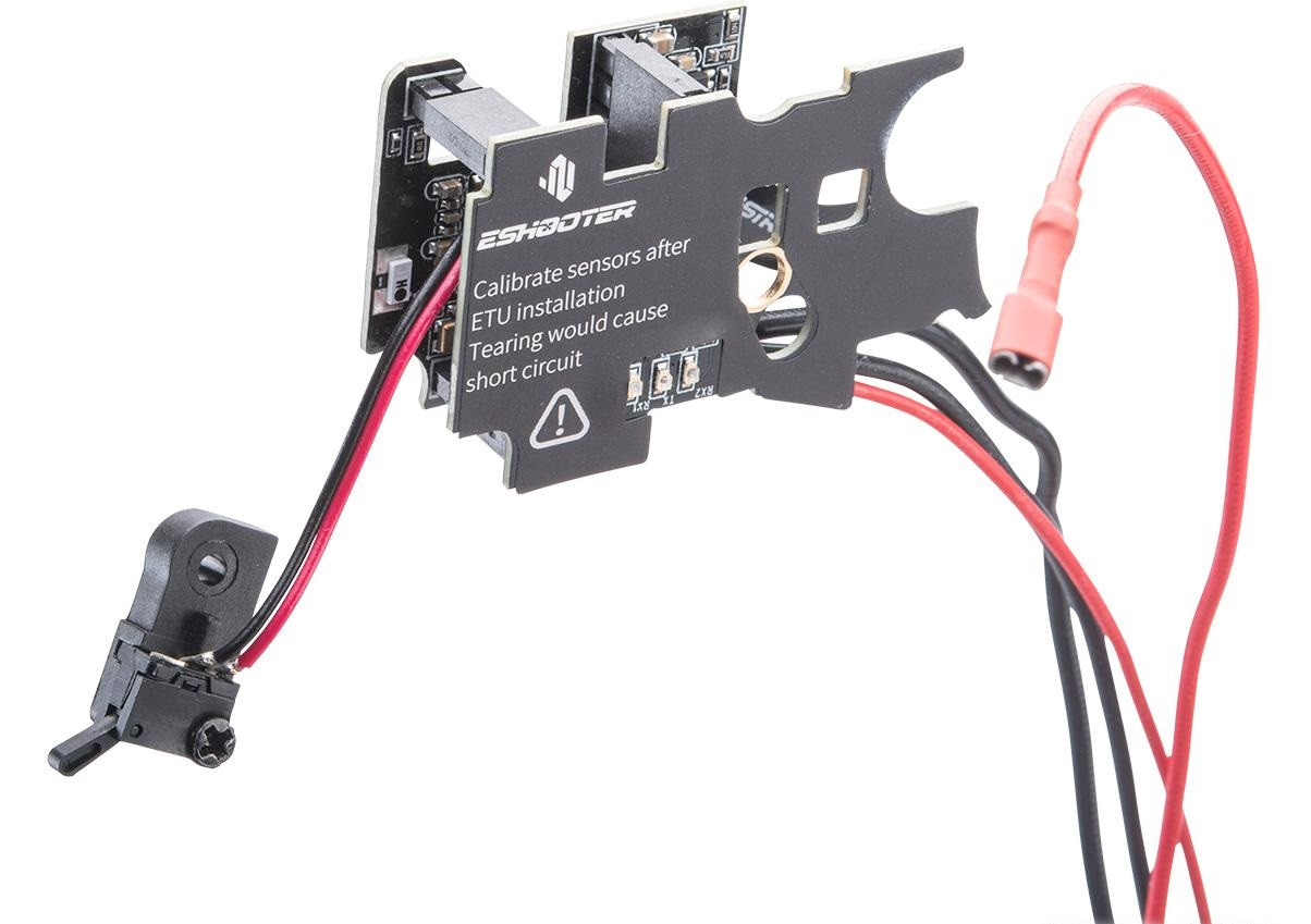 E-Shooter Technology Kestrel Advance V2 ETU for Version 2 AEG Gearboxes (Model: Rear Wired)