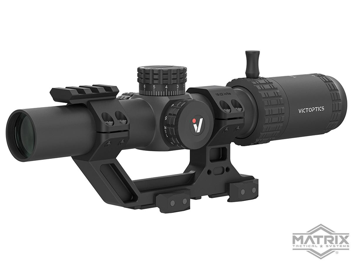 Matrix S6 1-6x24 LPVO SFP Rifle Scope w/ High Picatinny Mount - Vector Optics (Color: Black)