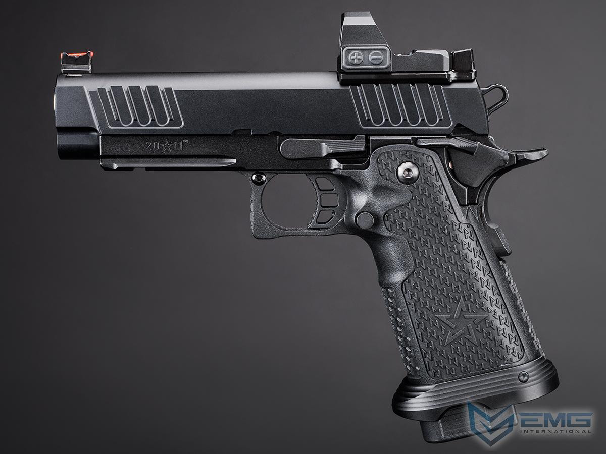 EMG Helios x Staccato P 2011 Gas Blowback Airsoft Pistol (Model: VIP Grip / CNC / Gun Only)