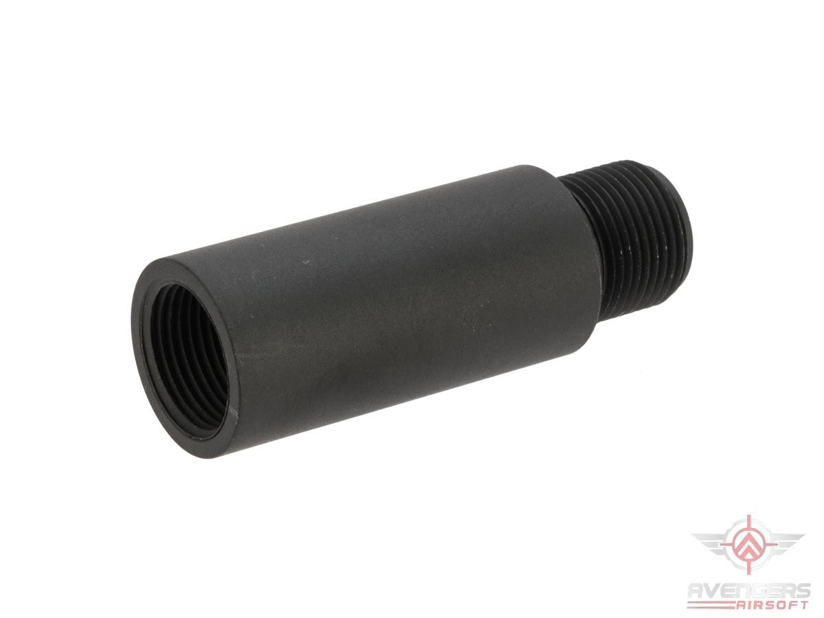 Avengers Airsoft Barrel Thread Adapter (Model: 14mm Negative to Negative / 1.5")