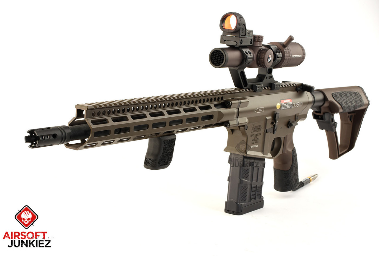Airsoftjunkiez Expert Daniel Defense HPA DD5 DMR