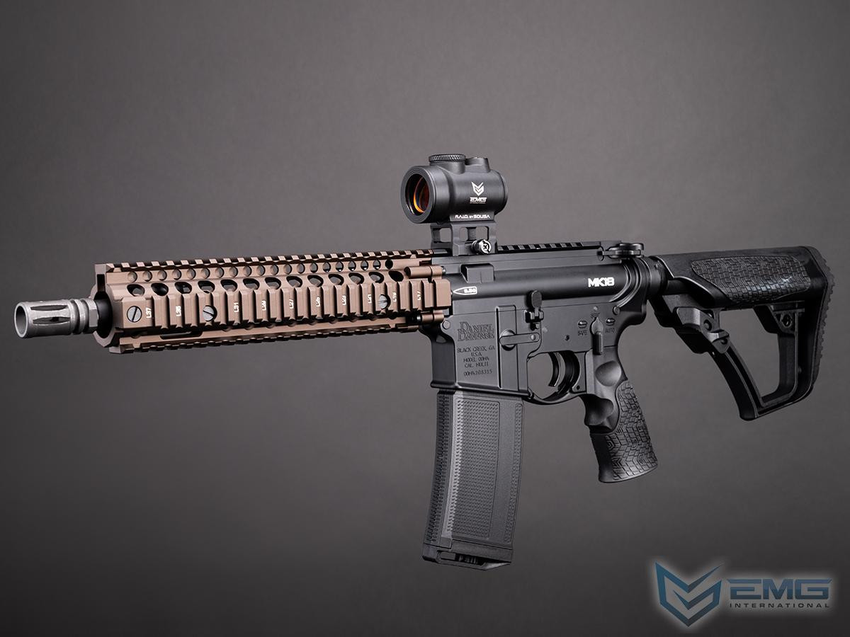 EMG x Daniel Defense DD M4 Gas Blowback Airsoft Rifle - Double Eagle (Model: MK18)