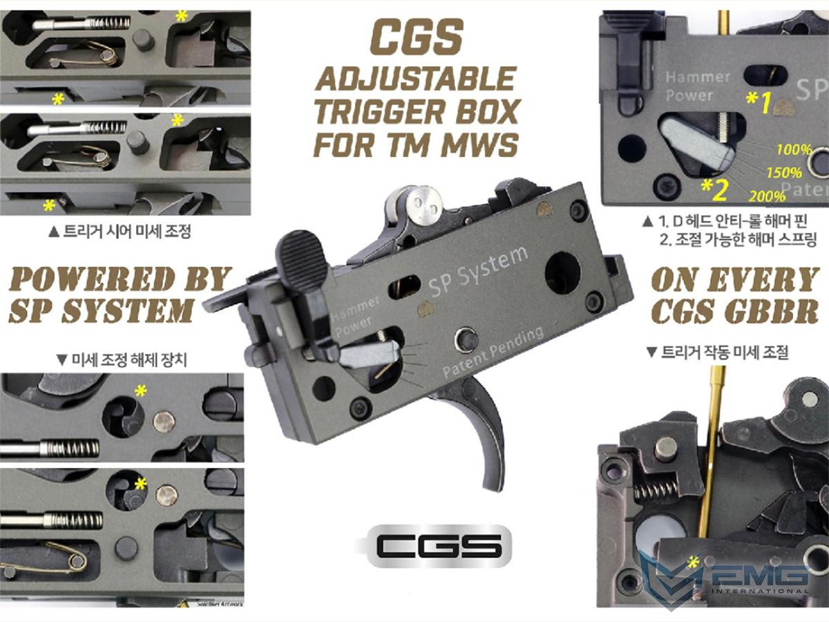 EMG x Daniel Defense DDM4 RIII CGS Series Gas Blowback Airsoft Rifles - CYMA (Model: MK18 / FDE)