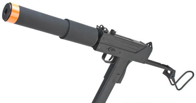 JG Full Size MAC-10 Airsoft AEG Sub Machine Gun (Package: Suppressor Package)