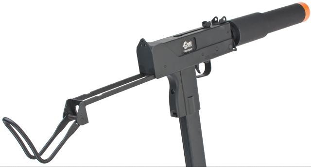 JG Full Size MAC-10 Airsoft AEG Sub Machine Gun (Package: Suppressor Package)