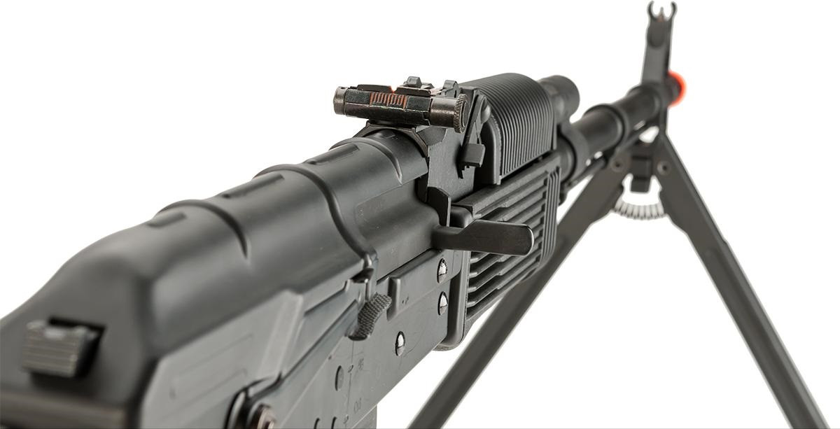 CYMA Standard RPK LMG Airsoft AEG Rifle w/ Steel Bipod and Polymer Folding Stock (Package: Gun Only)