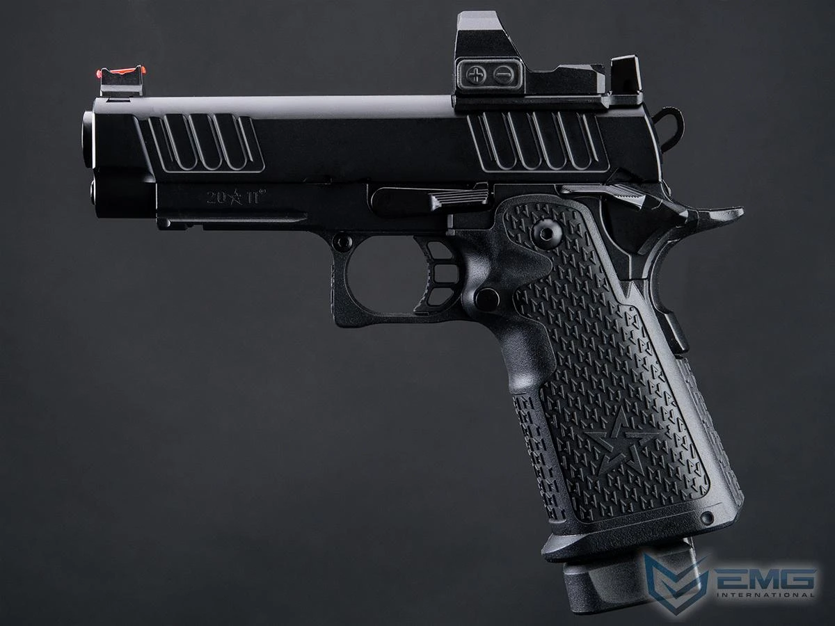 EMG Helios x Staccato P 2011 CO2 Gas Blowback Airsoft Pistol (Model: VIP Grip / Standard / Gun Only)